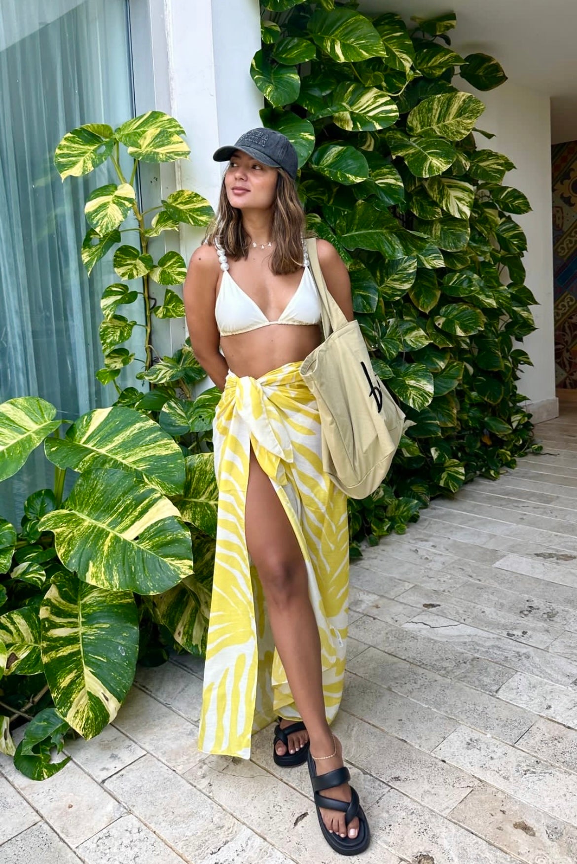 Top & Bottom CAPRI blanco Perla