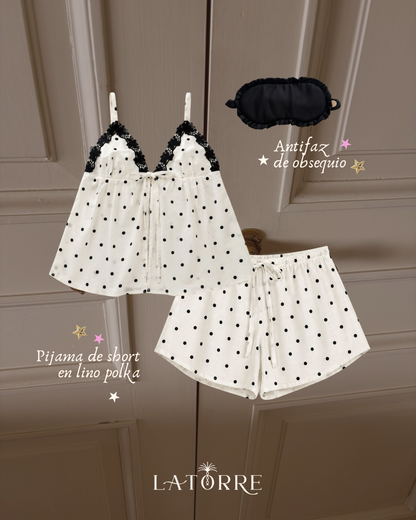 Pijama de short AMAPOLA